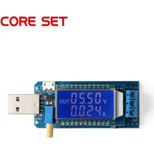 DC-DC 5V to 3.5V/ 9V/12V LCD USB Step UP / Down Power Supply Module Adjustable Boost Buck Converter Out DC 1.2V-24V