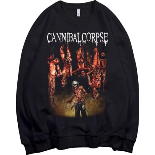 4 designs Cannibal Corpse Pollover Sweatshirt Rock hoodie punk sudadera streetwear fleece Outerwear heavy death metal
