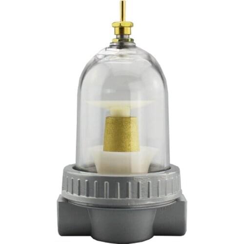 QIU Compressed Air Pneumatic QIU-08 BSPT Atomized Lubricator Oiler QIU-10 QIU-15 QIU-20 QIU-25 QIU-32 QIU-40 QIU-50