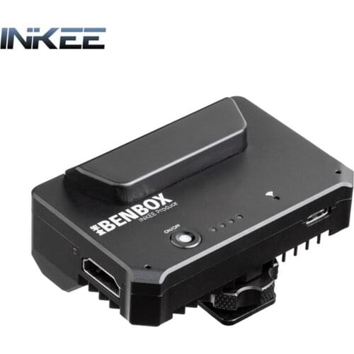 INKEE BENBOX Dual Channel Wireless Video Transmitter 1080P Live WiFi Transmission for Android iOS Windows Mac Transmitter
