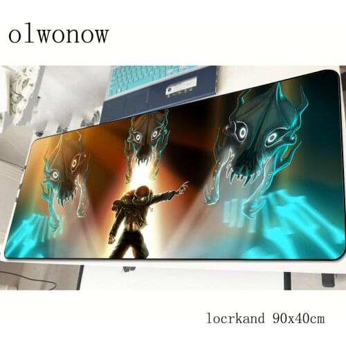 Undertale pad mouse computer gamer High quality mouse pad 900x400x3mm padmouse big mousepad ergonomic gadget office desk mats