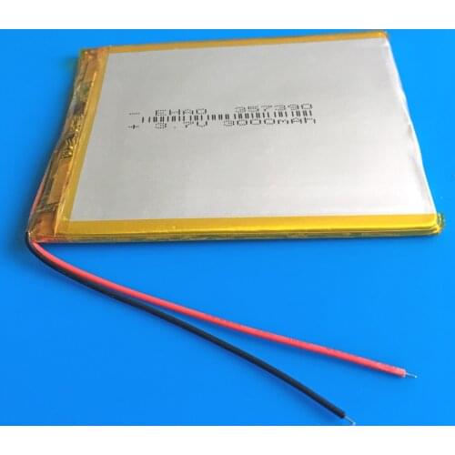 3.7V 3000mAh 357390 polymer lithium ion battery Li-ion rechargeable Lipo battery for tablet pc 7 inch Tablet PC MP3 MP4