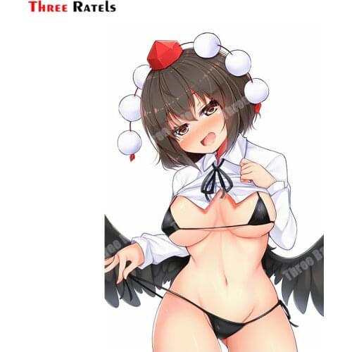 Three Ratels A881 Shameimaru Aya Touhou Underwear Girl Decal For Bmw E90 Car Decals Personalized Creative Scratch Stickers