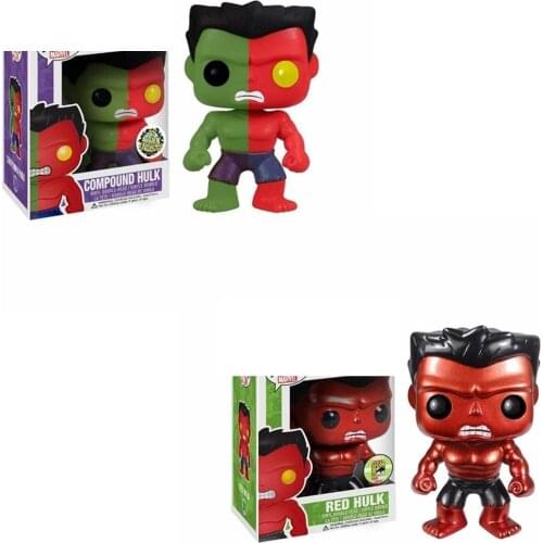 REDHULK 31# COMPOUND HULK 39# Limited Edition Figure Toys Collection 10cm Model Toy Gift for Children