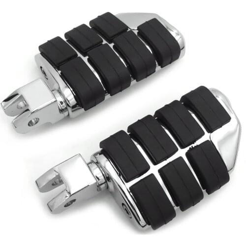 Aftermarket free shipping motorcycle parts Rubber Front Foot Rest Pegs for Yamaha V-STAR V-MAX Virage 750