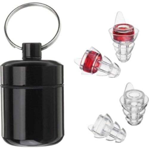 Noise Cancelling Hearing Protection Earplugs for Concerts Sleeping Bar DJ Motor Sports Reusable Silicone Ear Plugs