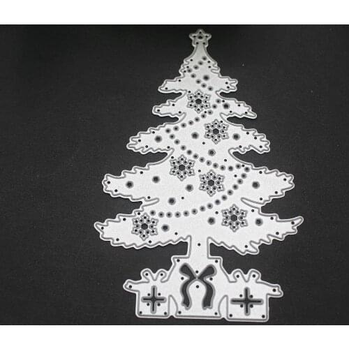 Christmas tree Metal Cutting Dies Stencil for DIY Scrapbooking Photo Paper Cards Making DIY Decorative Crafts Supplies