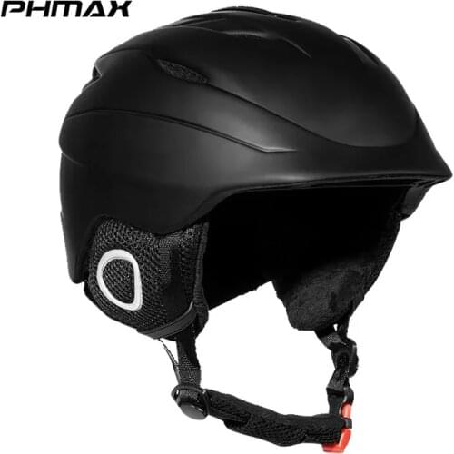 PHMAX Winter Adult Ski Helmet Men Integrally-molded Snowboard Helmet Women Keep Warm Safety Skating Skiing Head Protective