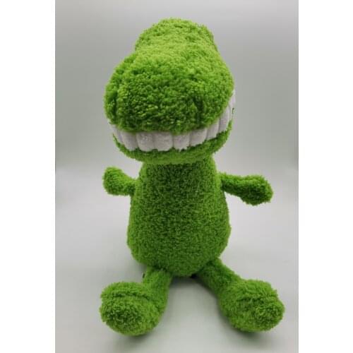 25CM hang rope toy Big tooth stuffed dinosaur toy Super Cute Plush Toys, Funny Doll Birthday Christmas Gift