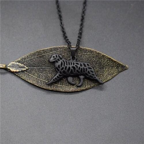 4 Colors New Australian Shepherd Charm Necklace Trendy Metal Dog Jewellery Australian Shepherd Pendant Necklace Women