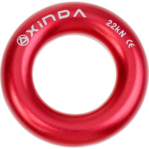 Rappel Ring - 22kN Aluminum O Ring for Rock Climbing Arborist Hammock