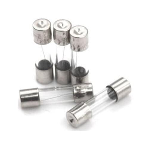 LUOHONGDA 10Pcs 5*20 Fast-blow Glass Fuses Assorted 250V 0.1A 0.2A 0.5A 1A 2A 3A 4A 5A 6A 8A 10A 15A 20A 25A 30A AMP Tube Fuses