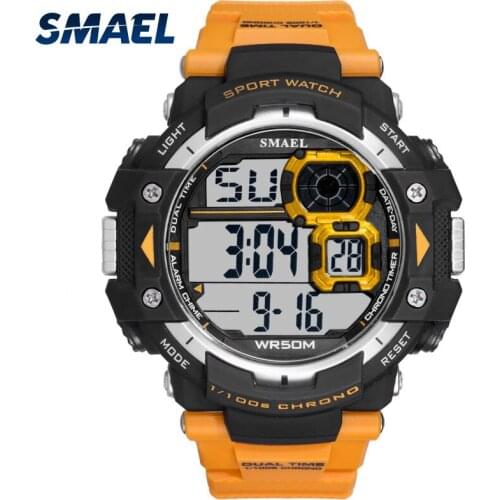 Mens Digital Watches Brand LED Men Fashion Watch Big Dial Alarm Clock Men Sport Watches Waterproof Men Military Watches Army