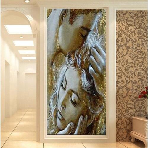 AB Diamond Painting Full Drill Square A Couple of Lovers Mosaic Diamond Painting Cross Stitch Embroidery Romantic Lover Painting