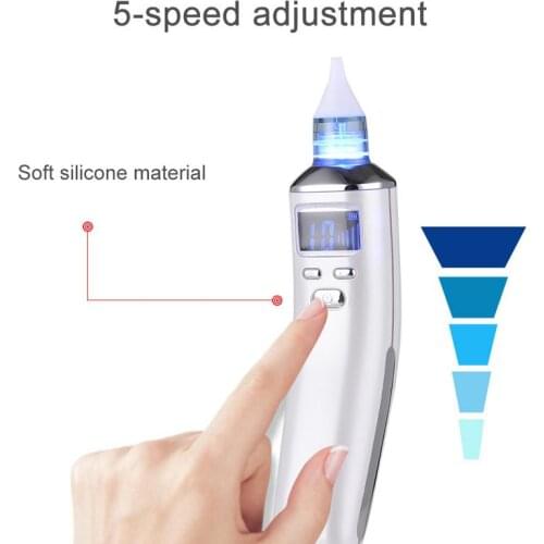 Newest Safety Baby Electric Nasal Aspirator Hygienic Nose Snot Cleaner Suction for Newborn Infant Toddler