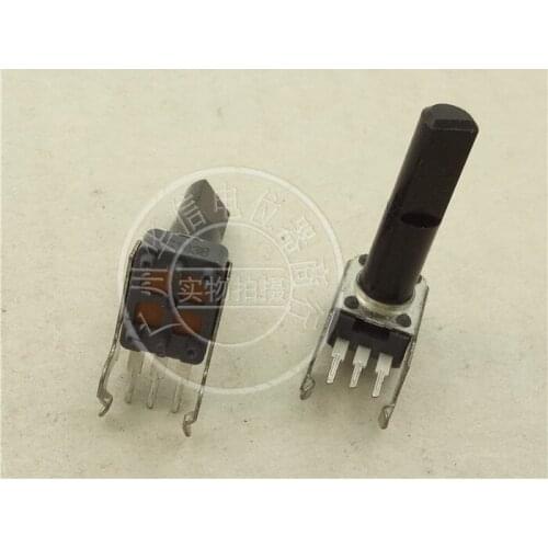 Original new 100% RC103B 09 Type horizontal single potentiometer B10K long foot handle length 23MMF (SWITCH)