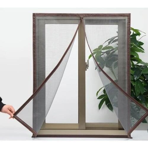 Custom window mosquito net encryption anti-mosquito net self-adhesive invisible screen window anti-mosquito screen insect