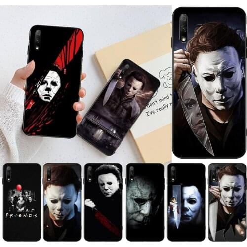 Horror Friends Pennywise Michael Myers Jason Halloween Phone Case Capa for Huawei Honor 30 20 10 9 8 8x 8c v30 Lite view pro