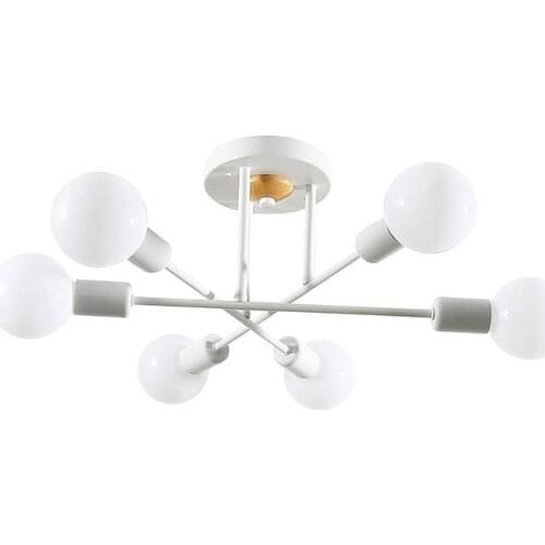 Retro LED Pendant Lights Industrial 220v E27 Iron Lightings For Home Restaurant Living Room Cafe Bar Room Study Room Decoration