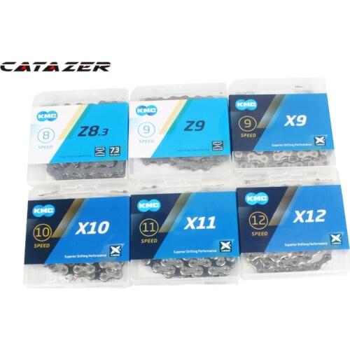 KCM Bike Chain X8 X9 X10 X11 X12 Bicycle Chain 8/9/10/11/12 Speed Road MTB Chain Lightweight 116L for Shimano/Campagnolo/SRAM