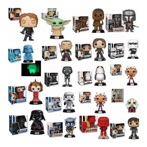 Star Wars The mandalorian 326# 345# 402# Jyn Brso 138# Chewbacca 195# for fans kids birthday gift