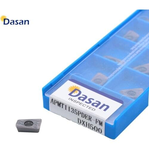 10pcs Milling Insert APMT1604PDER APMT 1135 FM Carbide Inserts High Quality Blade Mill Cutter Lathe Tool for Hardness Steel