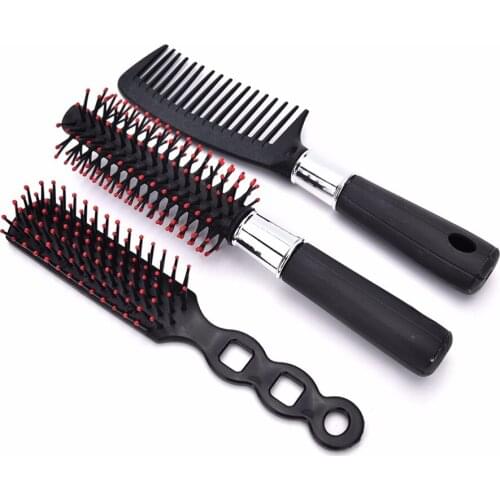 3Pcs/set Anti-static Hair Combs Sets Barber Hair Cutting Comb Pro Salon Hair Care Hairdressing Styling Tools comb For Hair