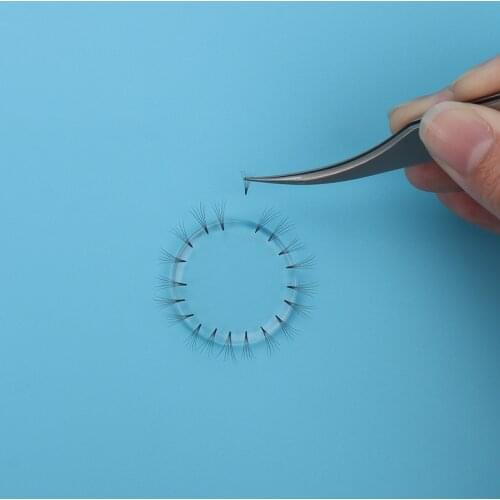 3 pcs Flexible Silicone Pink Glue Lash Stand Holder Pallet Lash Pad Grafted Lashes Eyelash Extension Makeup Tools