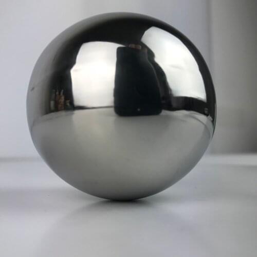 50mm-150mm High Gloss Glitter Stainless Steel Ball Sphere Mirror Solid Balls Home Garden Decoration Supplies Ornament