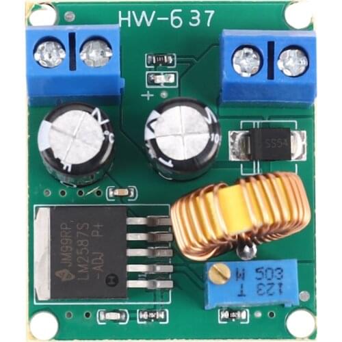 DC-DC Adjustable Boost Module 3V 5V 12V to 19V 24V 30V 36V High Power Boost Power Supply Module
