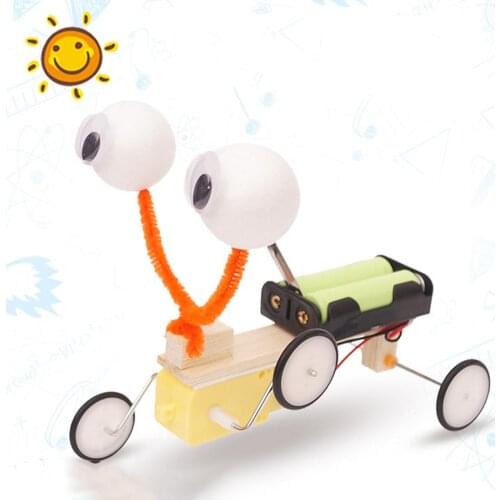 Kids Educational DIY Reptile Robot Model Kit Science Experiment Electric Toy