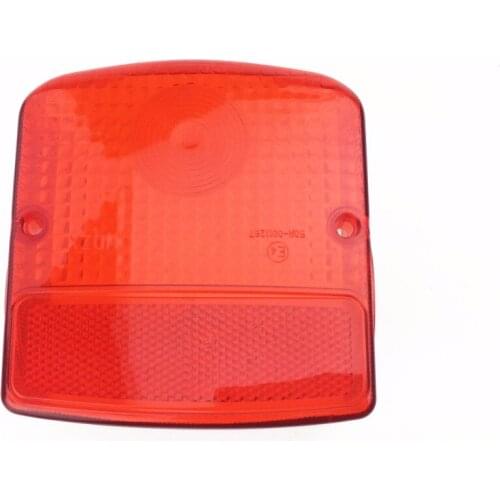 For GN125 Motorcycle Accessories Motorcycle Rear Light Shell Red Transparent Shell Accessories