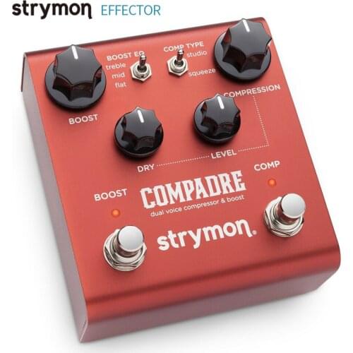 Strymon Compadre Dual Voice Compressor and Boost Pedal Effect Effector