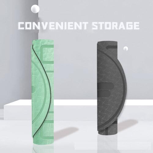 Skipping mat Sound insulation and shock absorption thick anti-skid indoor fitness running exercise mute yoga mat