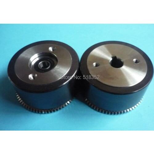 M403 M404 Mitsubishi Black Ceramic Pinch Roller Assembly Set with Bearing and Gear for WEDM-LS Wire Cutting Wear Parts