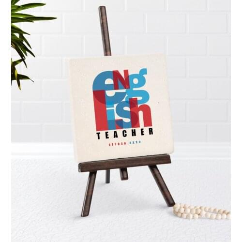 Personalized English Teacher Şovaleli Natural Taş-10