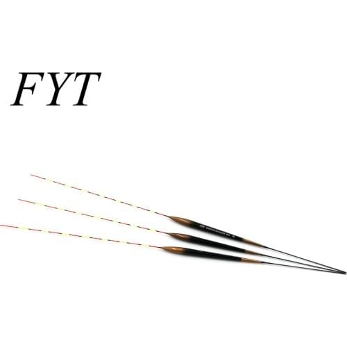 Fishing Tackle 3Pcs/Lot Balsa Wood Fishing Floats Wooden Float Bobbers Drift Lake And Reservoir Fishing Float Set