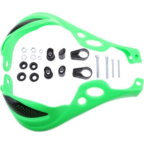 Motorcycle Handguards - 7/8inch 22mm Universal Hand Brush Guards Crash Protector plastic