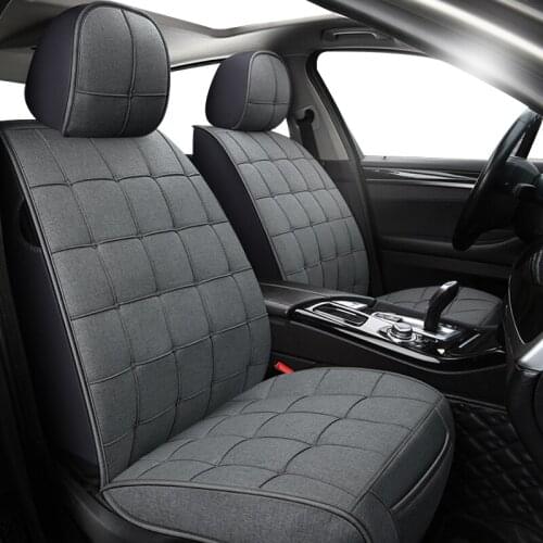 FeKoFeKo Universal Flax Car Seat covers Set for renault arkana toyota caldina harrier peugeot rifter rx 580 rx 200 rx 2 auto