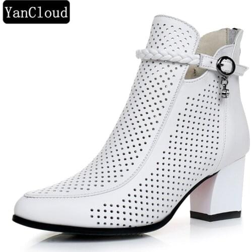YanCloud Women's Ankle Boots