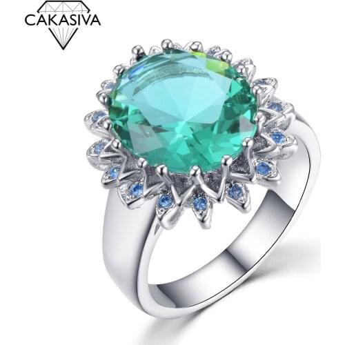925 Silver Set Emerald Egg Zircon Ring Full Diamond Micro Set Womens Ring Engagement Wedding Gift Jewelry