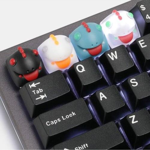 1pc Handmade Resin Key Cap Individuality Mechanical Keyboard Creativity Keycap for MX Switches