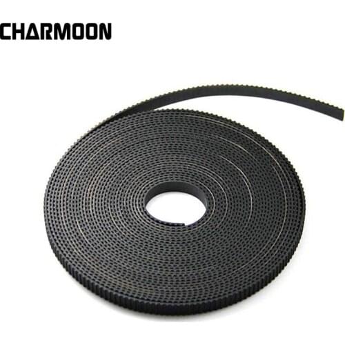 10M/lot 3D printer GT2 synchronous timing belt wide 6mm 2GT-6mm for 3d printer RepRap Mendel 2GT belt pulley For 3D Print Parts