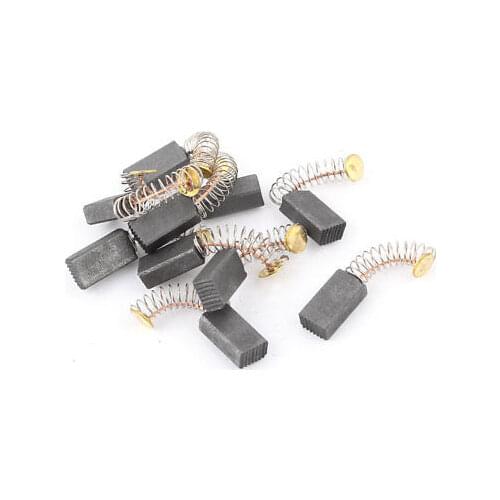 10pcs Electric Component Replacement Power Tool Motor Carbon Brush 5mmx8mmx15mm