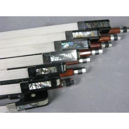 7pcs best balance Brazilwood Cello bow 4/4,ebony frog #7068