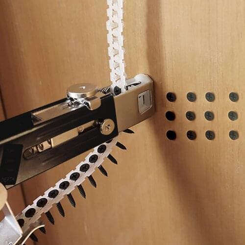 Automatic Screw Chain Nail Tool Adapter Drill Chain Attachment Electric Drill Woodworking Tool Cordless Power Drill Attachment