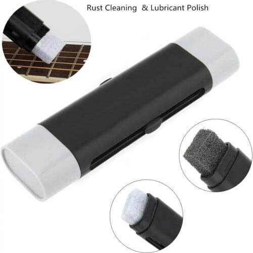 Guitar Rust Cleaning Tool String Fingerboard Cleaner & Lubricant Polish for Guitar Bass Ukulele Violin Stringed Instruments
