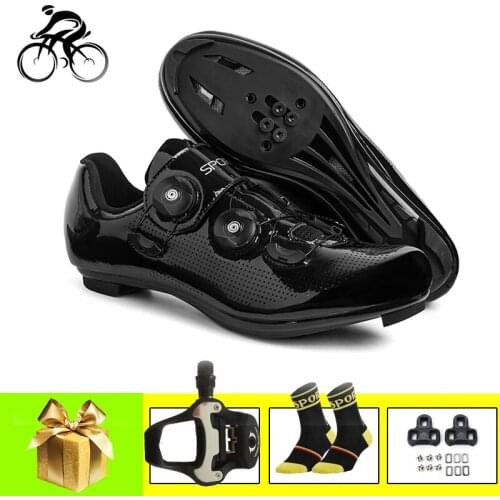 Cycling Shoes Men Women Sapatilha Ciclismo Road Bike Sneakers Self-locking Breathbale Outdoor Sports Riding Bicycle Footwear