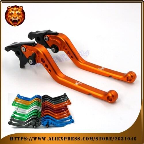 Motorcycle Adjustable Long Short Brake Clutch Levers For SUZUKI HAYABUSA GSXR1300 GSX-R1300 2008 09 2015 NEW STYLE free shipping