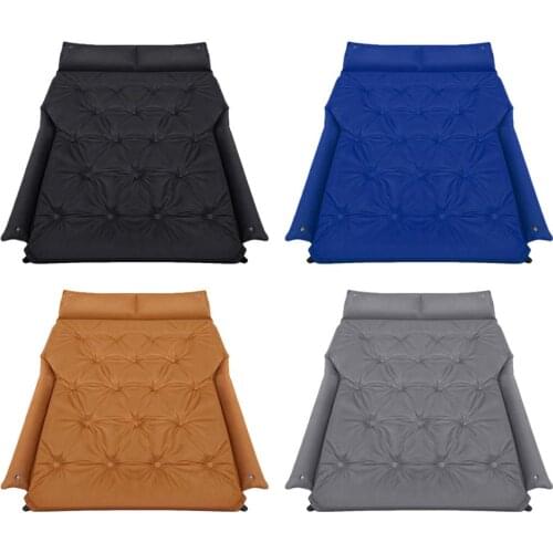 Air Travel Mattress Thickened Double-Sided Flocking Camping Air Bed Dedicated Mobile Cushion Extended Outdoor For SUV Back Seat